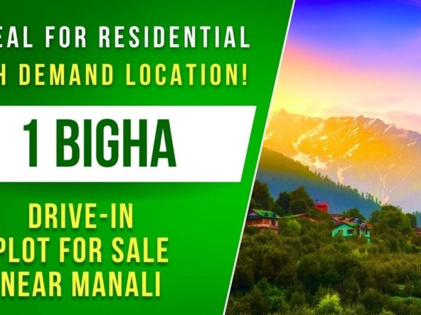 1 Bigha Scenic Drive-In Property Near Kullu | Ideal for Vacation Homes | Peaceful & Sunny Location